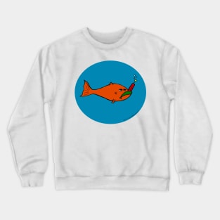 Firecracker Fish Crewneck Sweatshirt